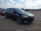 2016 Ford Focus Se Black vin: 1FADP3FE8GL306931