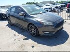 2017 Ford Focus Se Gray vin: 1FADP3FEXHL230050