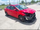 2017 Ford Focus Sel Red vin: 1FADP3H20HL248396