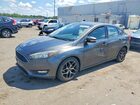 2017 Ford Focus Sel Gray vin: 1FADP3H25HL256378