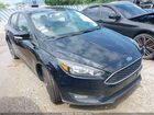 2017 Ford Focus Sel Black vin: 1FADP3H25HL317714