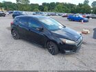 2016 Ford Focus Se Black vin: 1FADP3K20GL225630