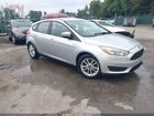 2016 Ford Focus Se Silver vin: 1FADP3K20GL357111