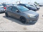 2016 Ford Focus Se Gray vin: 1FADP3K21GL240539