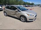 2018 Ford Focus Se Бежевый vin: 1FADP3K21JL225806