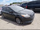 2018 Ford Focus Se Черный vin: 1FADP3K21JL282488