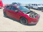 2016 Ford Focus Se Red vin: 1FADP3K22GL299292