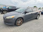 2017 Ford Focus Se Gray vin: 1FADP3K22HL246755