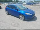 2018 Ford Focus Se Blue vin: 1FADP3K23JL220574