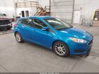 2016 Ford Focus Se Blue vin: 1FADP3K24GL209060