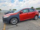 2018 Ford Focus Se Красный vin: 1FADP3K24JL312521