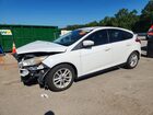 2016 Ford Focus Se White vin: 1FADP3K25GL263581