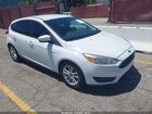 2018 Ford Focus Se White vin: 1FADP3K25JL328968