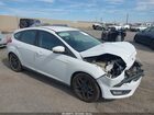 2016 Ford Focus Se White vin: 1FADP3K26GL311816