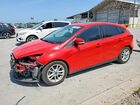 2016 Ford Focus Se Красный vin: 1FADP3K26GL338515