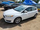 2016 Ford Focus Se White vin: 1FADP3K29GL269349