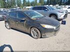 2016 Ford Focus Se Black vin: 1FADP3KE1GL315718