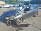 2017 Ford Focus St Gray vin: 1FADP3L94HL301251