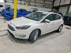 2017 Ford Focus Titanium Белый vin: 1FADP3N23HL268257