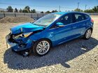 2016 Ford Focus Titanium Синий vin: 1FADP3N26GL387824