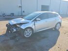 2017 Ford Focus Titanium Silver vin: 1FADP3N29HL287198