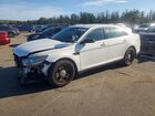 2017 Ford Taurus Police Interceptor White vin: 1FAHP2MK4HG133648