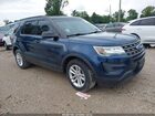 2017 Ford Explorer   Blue vin: 1FM5K7B8XHGA56067