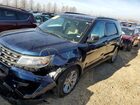 2017 Ford Explorer Blue vin: 1FM5K7B8XHGC29845