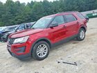 2017 Ford Explorer Red vin: 1FM5K7B8XHGC52381