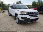 2016 Ford Explorer Xlt White vin: 1FM5K7D80GGA23123
