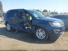 2016 Ford Explorer Xlt Синий vin: 1FM5K7D81GGD14441