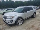 2017 Ford Explorer Xlt Silver vin: 1FM5K7D84HGD77275