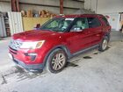 2018 Ford Explorer Xlt Maroon vin: 1FM5K7D86JGA76125