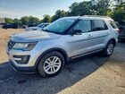 2016 Ford Explorer Xlt Silver vin: 1FM5K7D89GGA11231