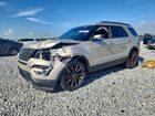 2017 Ford Explorer Xlt Cream vin: 1FM5K7DHXHGD00197