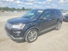 2019 Ford Explorer Limited Black vin: 1FM5K7F80KGA26688