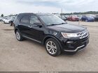 2019 Ford Explorer Limited Black vin: 1FM5K7F80KGA64180