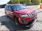 2016 Ford Explorer Limited Red vin: 1FM5K7F82GGA75799