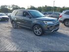 2018 Ford Explorer Limited Gray vin: 1FM5K7F85JGA89669