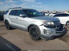 2017 Ford Explorer Limited Silver vin: 1FM5K7F89HGC92719