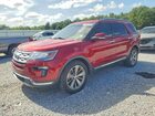 2018 Ford Explorer Limited Красный vin: 1FM5K7F89JGA27708