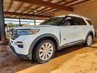 2022 Ford Explorer King Ranch Белый vin: 1FM5K7LCXNGA64927