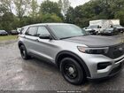 2024 Ford Police Interceptor Utility   Silver vin: 1FM5K8AB1RGA30980