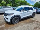 2023 Ford Explorer Police Interceptor White vin: 1FM5K8AB8PGA20010