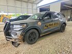 2023 Ford Explorer Police Interceptor Black vin: 1FM5K8AC3PGA19114