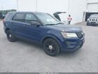 2016 Ford Utility Police Interceptor   Black vin: 1FM5K8AR0GGC94833