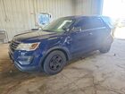 2016 Ford Explorer Police Interceptor Blue vin: 1FM5K8AR1GGA19231