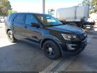 2018 Ford Police Interceptor Utility   Черный vin: 1FM5K8AR1JGC49570