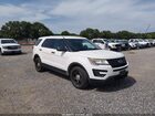 2017 Ford Utility Police Interceptor   White vin: 1FM5K8AR8HGE14041
