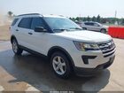 2018 Ford Explorer   White vin: 1FM5K8B86JGC45200